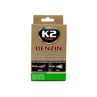 TURBO BENZIN 50ml Очищувач інжекторів для бензинових двигунів (індивідуальна упаковка) х12 K2 ET3112