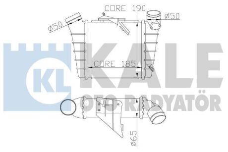 Інтеркулер Polo, Fabia I, II, Roomster 1.4/1.9TDI Kale 342300