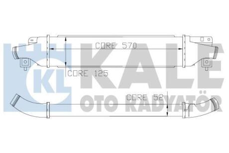 Інтеркулер Corsa D 1.4/1.7CDTI 06- Kale 345500