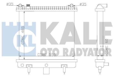 Радіатор охолодження Range II 2.5D 94- Kale 350500