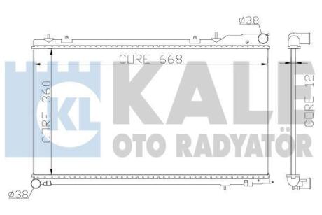 Радіатор охолодження Forester 2.0/2.5 02- Kale 364900