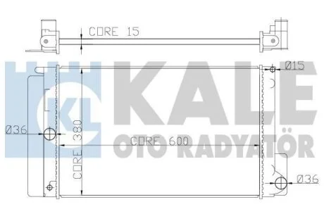 Теплообмінник Kale 372000