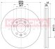 Диск торм. Citroen C5 08-&gt;,Jumpy 07-&gt;,Fiat Scudo 07-&gt;,Peugeot Expert 07- перед. вент. KAMOKA 1031053 (фото 1)