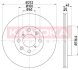 Диск торм. Opel Agila 08-&gt;,Suzuki SPLASH 08-&gt;,Swiftt III 05-&gt; перед. вент. KAMOKA 1031059 (фото 1)