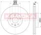 Диск торм. Ford Galaxy 06-&gt;,Mondeo IV 07-&gt;,S-Max 06-&gt;,Volvo V70 III 07-&gt; перед. вент. KAMOKA 1031086 (фото 1)