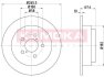 Диск торм. Subaru Forester 02-&gt;,Impreza 96-00,Legacy II 94-99 задн. KAMOKA 1031356 (фото 1)