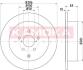 Гальмiвнi диски Subaru Forester 08-/Impreza 08-/Outback 08- KAMOKA 103173 (фото 1)