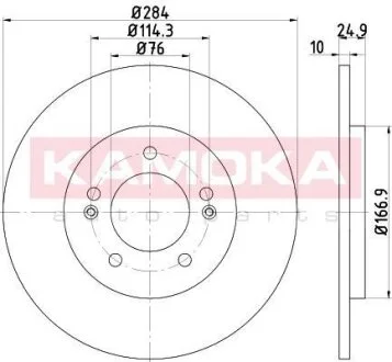 Гальмівний диск KAMOKA 103175