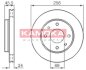 Диск торм. Mitsubishi Carisma 98-06,Galant 88-00,Volvo S40/V40 95-04 перед. вент. KAMOKA 1031770 (фото 1)