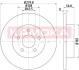 Гальмiвнi диски FORD C-MAX 10-/KUGA 14-/TRANSIT CONNECT 13- KAMOKA 103184 (фото 1)