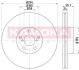 Диск торм. Subaru Forester 02-&gt;,Impreza 00-&gt;,Legacy 08-&gt; перед. вент. KAMOKA 1032350 (фото 1)
