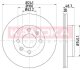 Диск торм. Hyundai I10 11-&gt;,Kia Picanto 04-&gt; перед. вент. KAMOKA 1032536 (фото 1)