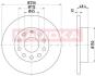 Диск торм. Audi A3 03-&gt;,Skoda Octavia 04-&gt;, Superb 08-&gt;,VW Caddy III 04-&gt; задн. KAMOKA 1032552 (фото 1)