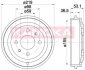 Барабан тормозной Fiat Cinquecento 94-98,Palio 96-&gt;,Seicento 98-10 KAMOKA 104007 (фото 1)
