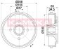 Барабан тормозной Opel Agila 00-&gt; KAMOKA 104046 (фото 1)