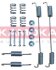 Монтажный компл. торм. колодок Fiat Doblo 01-> KAMOKA 1070038 (фото 1)