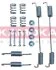 Монтажный компл. торм. колодок Fiat Doblo 01-> KAMOKA 1070038 (фото 1)