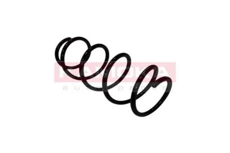 Пружина подвески Renault Megane02-> перед. размер: 155мм /397мм /12,25мм KAMOKA 2110236