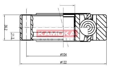 К-т шарнiрний привiдного валу 30 зубiв KAMOKA 8047