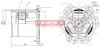 ШРУС Ford Galaxy 00-&gt;,Seat Alhambra 00-&gt;,VW Sharan 00-&gt; внутр. 34/882мм KAMOKA 8709 (фото 1)