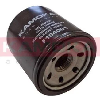 Фильтр масляный RENAULT Logan 06->,Sandero 08->,Nissan Kubistar 03->,Renault Clio 98->,Kangoo 97-> KAMOKA F104001