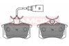 Колодка тормозная VW Golf III, Passat, Sharan задн. KAMOKA JQ1011083 (фото 1)
