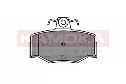 Колодка тормозная Nissan Primera90-02,Almera 02-> задн. KAMOKA JQ1011414