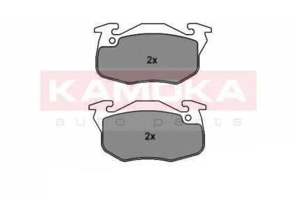 Колодка тормозная Citroen AX 86-97,ZX 91-98,Peugeot 306 94-> перед. KAMOKA JQ1011438
