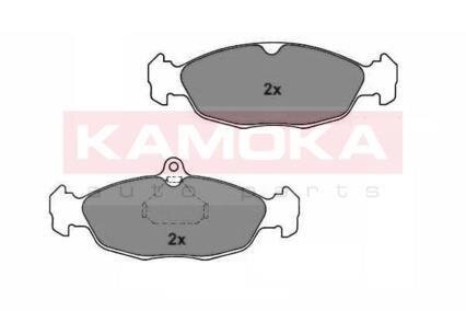 Колодка тормозная передняя DAEWOO LANOS (с суппортом Opel), OPEL ASTRA 91\'-98\', CORSA 82\'-00\' диск. кор. уп.* KAMOKA JQ1011464