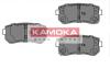 Колодка тормозная Hyundai I20 08-&gt;, I30 07-&gt;, IX35 10-&gt;,Kia Sportage 10-&gt; задн. KAMOKA JQ101146 (фото 1)