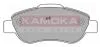 Комплект гальмівних накладок, дискове гальмо KAMOKA JQ101152 (фото 1)