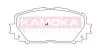 Колодка тормозная Toyota Yaris 06-> перед. KAMOKA JQ101173 (фото 1)