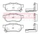 Колодка тормозная зад. HONDA CIVIC 95\'-01\',JAZZ II 02\'-08\' KAMOKA JQ101191 (фото 1)