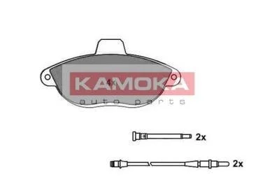 Колодка тормозная Citroen Evasion 94\'-02\',Fiat ULYSSE 94\'-02\',Peugeot 806 94\'-02\' перед. KAMOKA JQ1012004