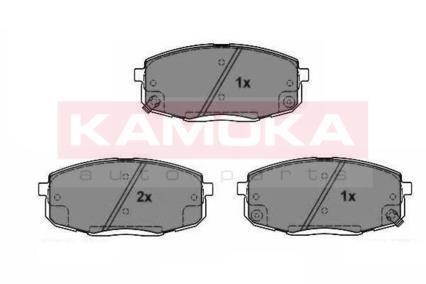 Колодка тормозная Hyundai/Kia CERATO 08-/Ceed/CERATO перед. KAMOKA JQ101202