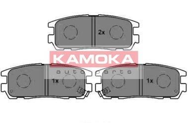 Колодка тормозная Isuzu Trooper 91-98,Opel Frontera 96->,Monterey 91-99 задн. KAMOKA JQ1012034