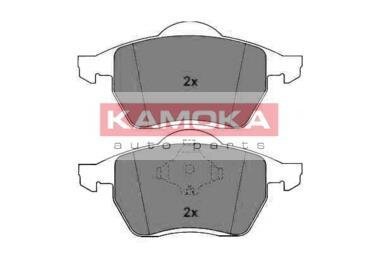 Колодка тормозная Ford Galaxy 00\'->,Seat Alhambra 96\'->,VW Sharan 97\'-> перед. KAMOKA JQ1012110