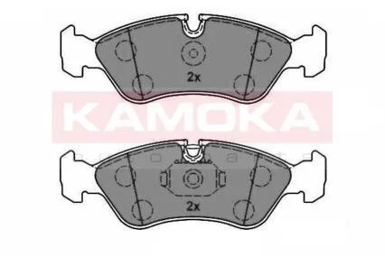 Колодка тормозная передняя DAEWOO OPEL/ESPERO 91-99/LANOS 1,6 16V 97-/NEXIA 1,5 16V 95-97/OPEL ASTRA 92-98/VECTRA 88-03/OMEGA (88-95) 14"диск. кор. уп KAMOKA JQ1012134