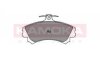 Колодка тормозная Mitsubishi Carisma 98\\'-06\\', Volvo S40 95\\'-97\\',V40 95\\'-97\\' перед.* KAMOKA JQ1012186 (фото 1)