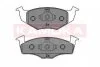 Колодка тормозная VW Lupo 98-05,Polo 94->,Skoda Fabia 99->,Seat Arosa 97-04 перед. KAMOKA JQ1012202 (фото 1)