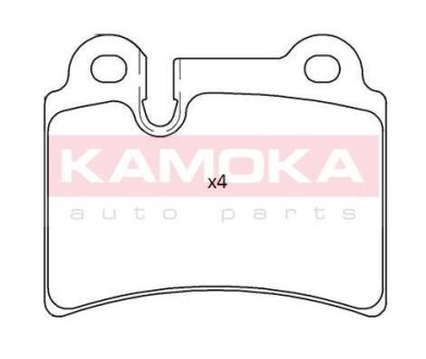Колодка тормозная перед. VW TOUAREG 02-> KAMOKA JQ101221