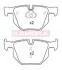 Гальмiвнi колодки дисковi BMW X5 (E70/F15) 07-/X6 (E71) 08- KAMOKA JQ101223 (фото 1)