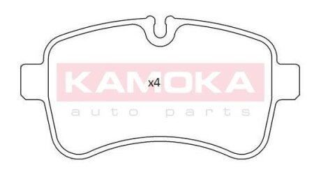 Колодка тормозная зад. IVECO DAILY IV 06-> KAMOKA JQ101224