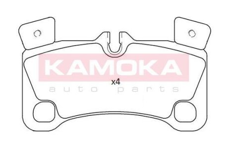 Колодка тормозная зад. AUDI Q7 06\\'->,PORSCHE CAYENNE 07\\'-10\\',VW TOUAREG 03\\'-> KAMOKA JQ101230