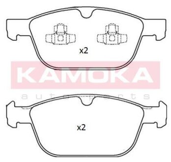 Колодка тормозная перед. VOLVO XC60 10\\'->,XC90 05\\'-> KAMOKA JQ101233