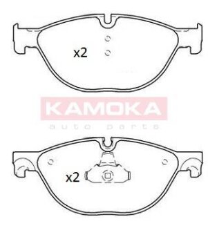 Колодка тормозная перед. BMW 5 GT 09\'->,5 10\'->,6 10\'->,7 08\'-> KAMOKA JQ101236