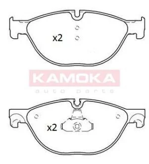 Колодка тормозная перед. BMW 5 GT 09\'->,5 10\'->,6 10\'->,7 08\'-> KAMOKA JQ101236