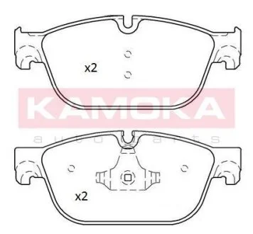 Колодка тормозная перед. CITROEN C5 09\\'->,C6 09\\'->,DS4 11\\'->,DS5 11\\'->,PEUGEOT 308 10\\'->,407 04\\'->,508 10\\'->,RCZ 10\\'-> KAMOKA JQ101244