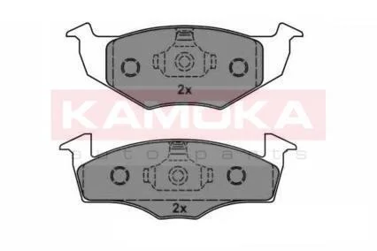Колодка тормозная VW Golf III 91\'-97\',Vento 92\'-98\', Seat Cordoba 93\'-99\',Ibiza 93\'-02\' перед. KAMOKA JQ1012576