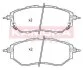 Колодка тормозная перед. SUBARU LEGACY IV 03->,TRIBECA 05-> KAMOKA JQ101259 (фото 1)